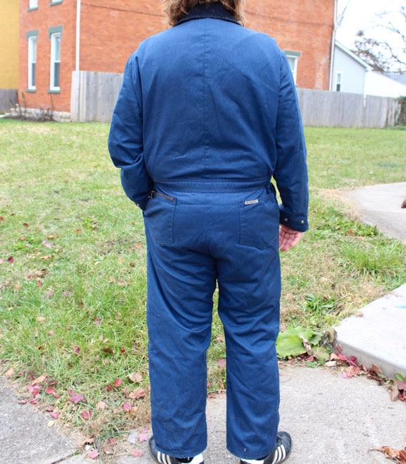 XL Vintage Coveralls Insulated Jumpsuit - image 5