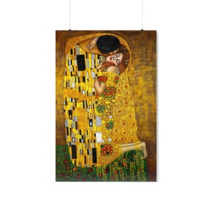 The Kiss by Gustav Klimt (1907)