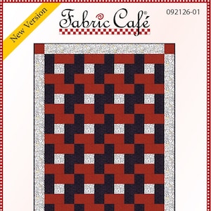 Fabric Cafe 3 Yard Quilt Patterns, TRELLIS, Donna Robertson, 092126-01 image 1