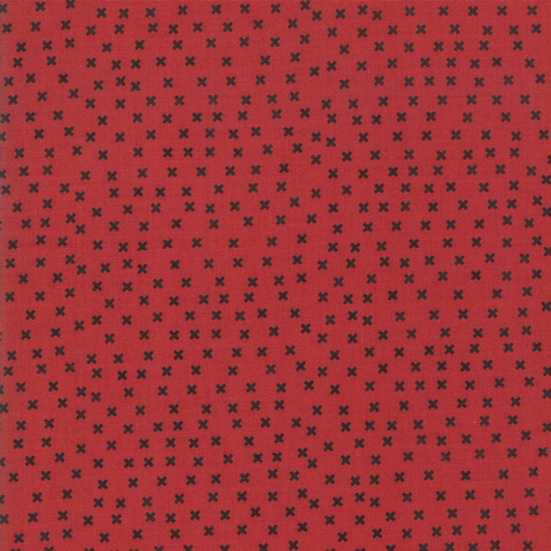 Moda Fabrics 5741-31 Sweetwater The Print Shop Modern X in Red Yardage