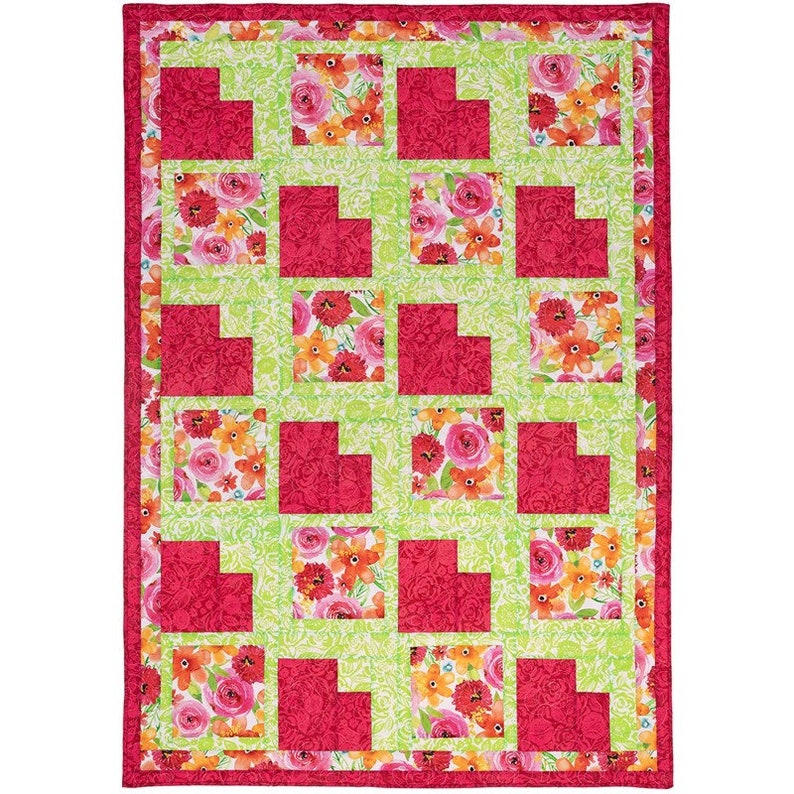 NEW BOOK Make it Easy with 3 Yard Quilt Pattern Booklet, Donna Robertson of Fabric Cafe, Includes 8 different patterns, FC032441 image 10