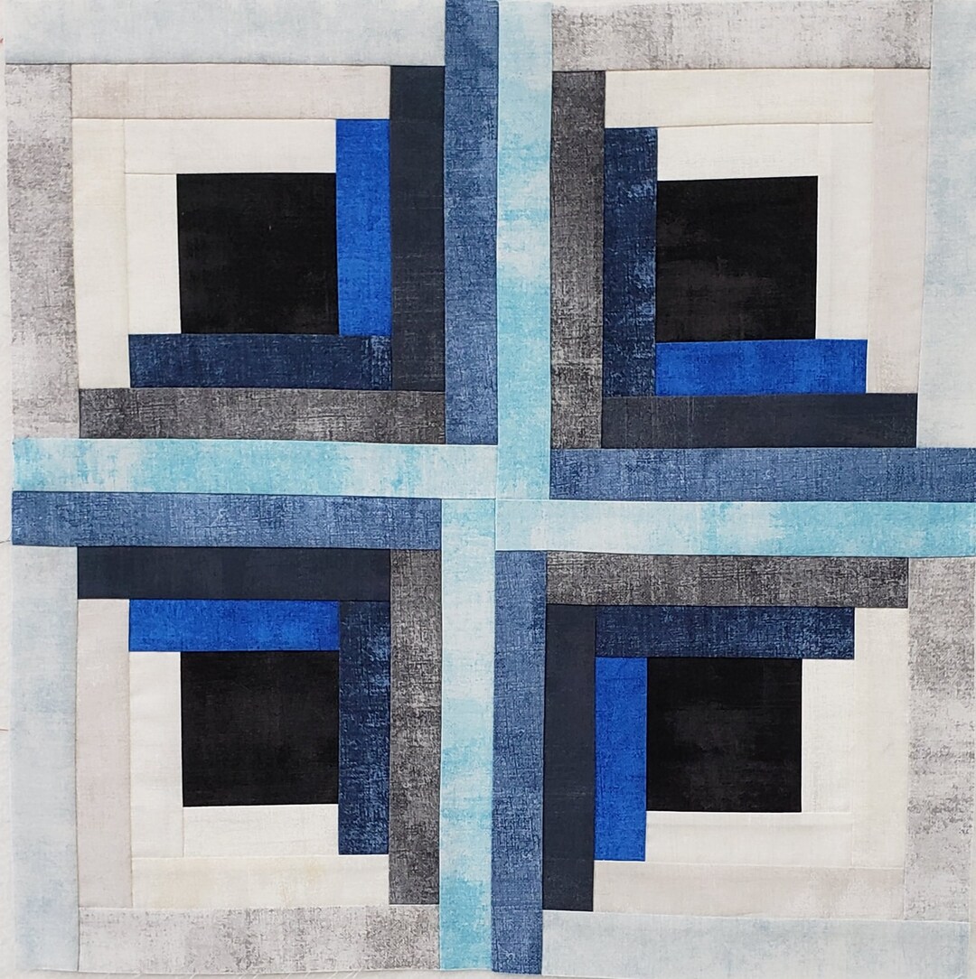 2020 Quilters Trek Kit, Log Cabin Quilt, Row by Row Kit, Row by Row