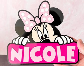 Personalized Name Character Wall and Decor Sign 3