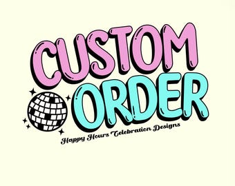 Custom Order for Ashley