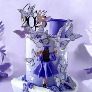 Class of 2026 Acrylic Cake Topper for Custom Graduation Decor