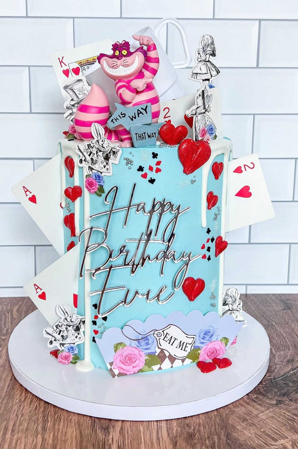 16+ Two Groovy Birthday Cake