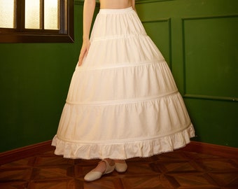 Jupon de mariage en crinoline et jupon en coton pour robe de mariée, robe de bal, jupe, jupon de bal