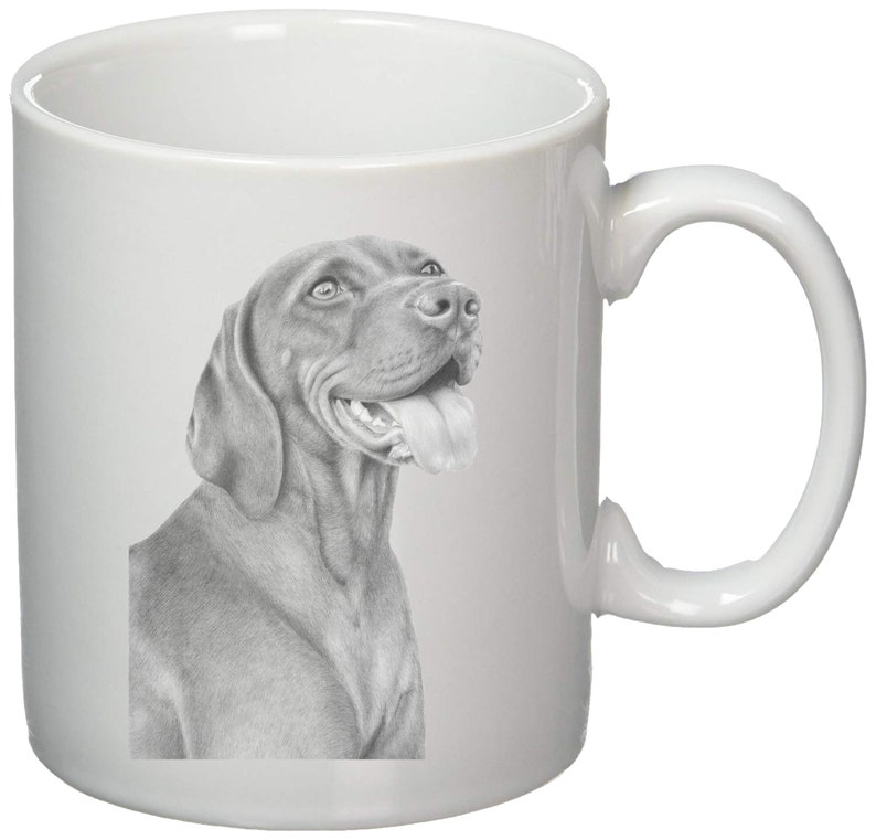 Hungarian Vizsla gifts I Wake up Hungarian Vizsla mug Printed Mu gift idea