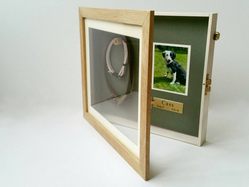 Pet Memorial Shadow Box Frame Personalised Pet Loss Gifts