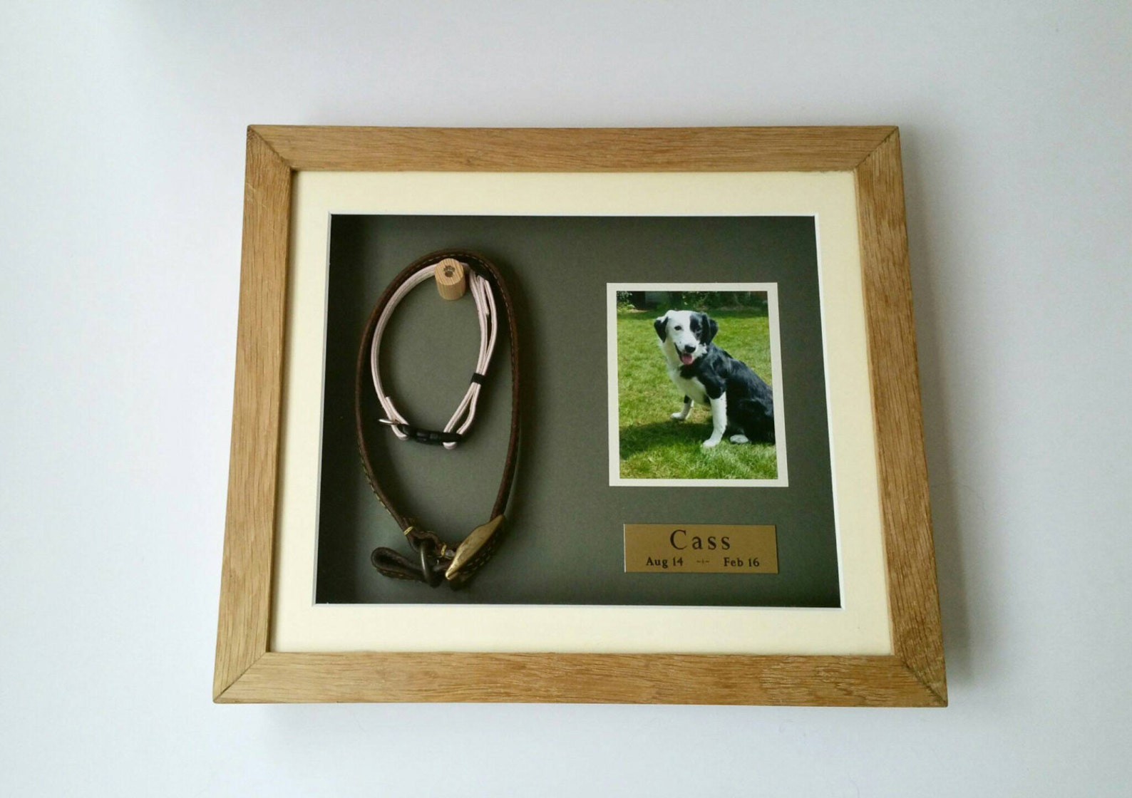 Pet Memorial Shadow Box Frame Personalised Pet Loss Gifts