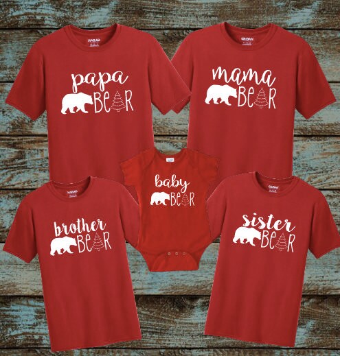 Family christmas pajamas mama bear new arrivals