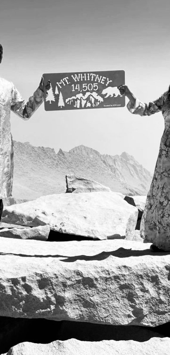 Whitney Sign Mount Whitney Summit Sign