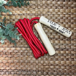 Corda per saltare personalizzata, regalo divertente per bambini, invitati a nozze, battesimo, comunione o compleanno
