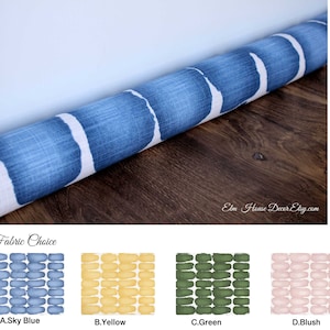 Shibori Sky Door Draft Stopper.4 Color Options. Choose Your Length ( 28”L up to 42”L) *****UNFILLED