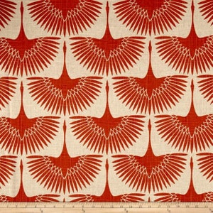Flock  Tigerlily Door Draft Stopper. Colors : Burnt Orange & Tan . Choose Your Length ( 28”L up to 42”L) *****UNFILLED