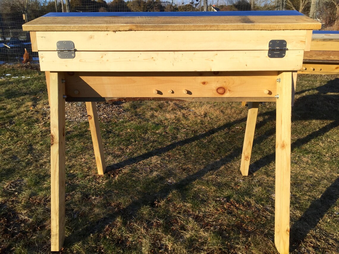 Top Bar Honey Beehive bee hive complete hive ready for bees Etsy