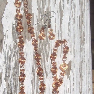 Kypress Swirl dangle earrings image 2