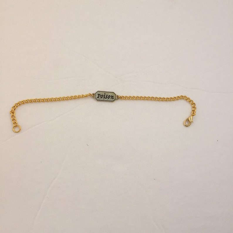Poison bracelet