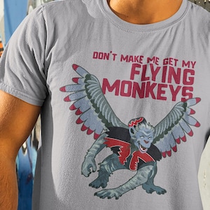 Flying Monkeys T-Shirt: Vintage Wizard of Oz Unisex Tee