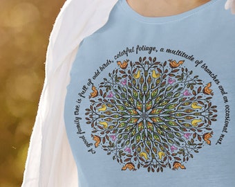 A Good Family Tree: genealogy, Short-Sleeve T-Shirt, A good Family Tree is full of odd birds, colorful foliage, a multitude of branches,...