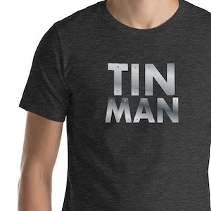 Wizard of Oz Costume, The Tin Man, Short-Sleeve Unisex T-Shirt Great for halloween, Vintage Wizard of Oz Shirt