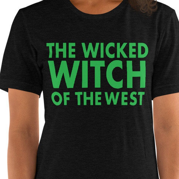 Wizard of Oz, Wicked Witch Costume. Short-Sleeve Unisex T-Shirt Simple statement, Vintage Wizard of Oz Shirt