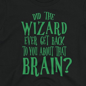Funny Wizard of Oz Women&#39;s t-shirt, Wizard of Oz GIft, Funny Sarcastic Wizard of Oz T-shirt, Vintage Wizard of Oz Shirt