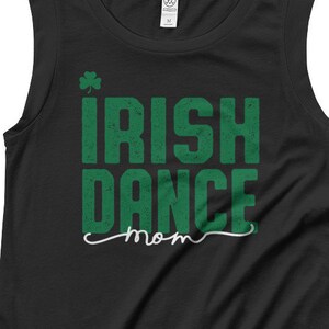 Irish Dance, Mom. Ladies’ Cap Sleeve T-Shirt For moms of Irish Dancers. Classic Irish Shamrock too.