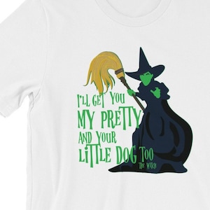 Wizard Of Oz, Wicked Witch Quote Short-Sleeve Unisex T-Shirt, Wizard of Oz Gift, custom t-shirt, Vintage Wizard of Oz Shirt