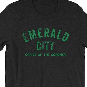 Wizard Of Oz shirt, Short-Sleeve Unisex T-Shirt, Emerald City, Office of the Coroner, Wizard of Oz Gift, custom t-shirt