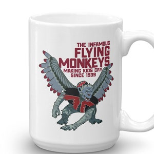 Wizard Of Oz, The Wizard of Oz and Flying Monkeys Mug, Wizard of Oz Gift