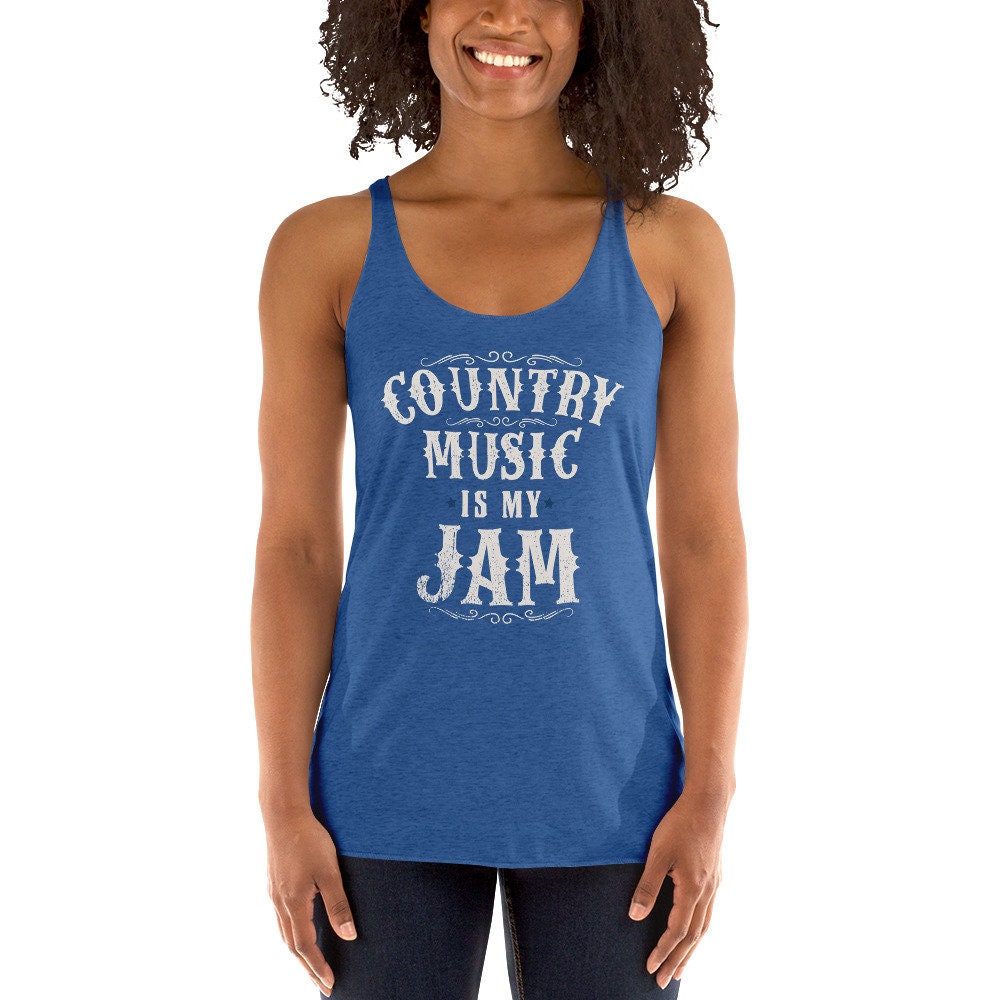 Country Music is My Jam Printed Festival Tank Shirts - Etsy