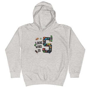 5th Birthday Party, Käfer Hoodie, Kinder Hoodie, Jungen Hoodie, Mädchen Hoodie, Käfer Hoodie, 5 Jahre alt, Käfer