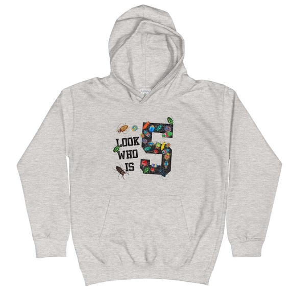5th Birthday Party Bug Kids Hoodie Boys Hoodie Girls Hoodie Bug Catcher Hoodie 5 Years Old Bug Catcher Etsy