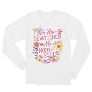 Pride and Prejudice Long Sleeve T-Shirt: Jane Austen Quote