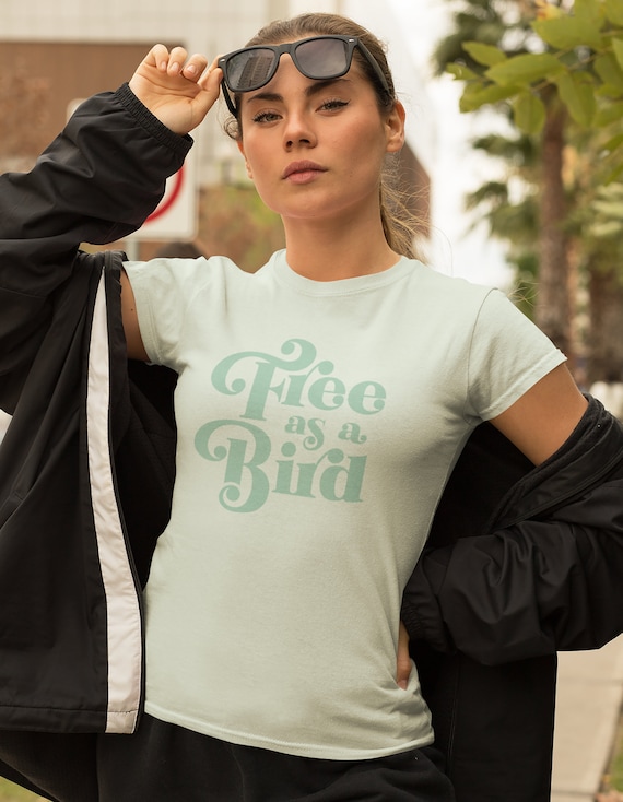 John lennon free as a bird Tシャツ Free as a Bird T-shirt: Beatles Song Lyric Tee - Unisex Cotton - Etsy