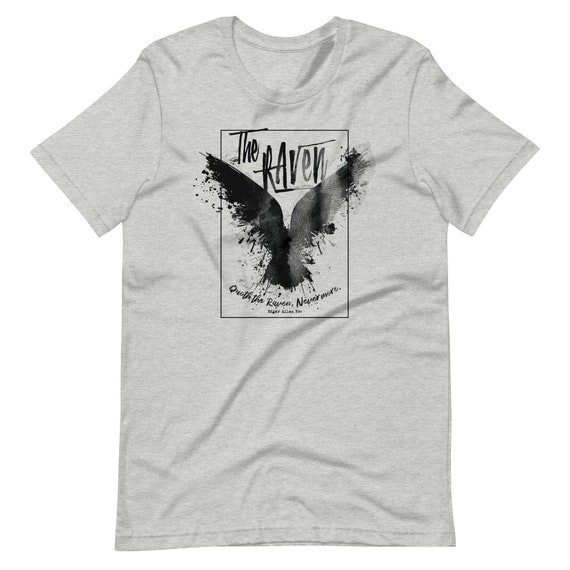 Crow T-Shirt Raven Tee Shirt Bird Lover Gift Crow T-Shirt Raven Tee Shirt Bird Lover Gift