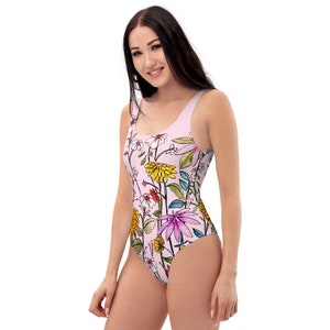 wildflower womens, One-Piece Swimsuit, bathing suit,