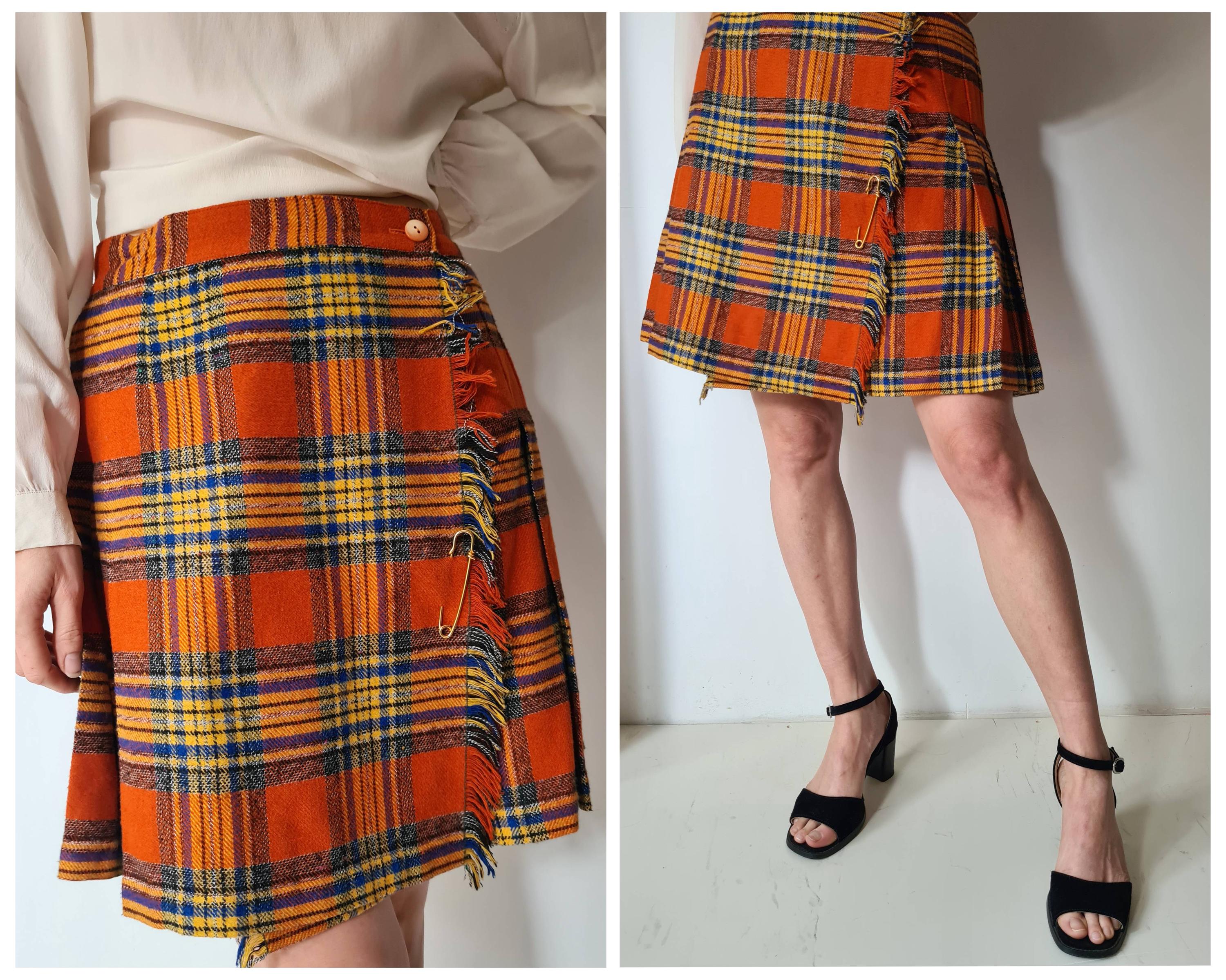 Vivienne westwood tartan skirt - Etsy 日本