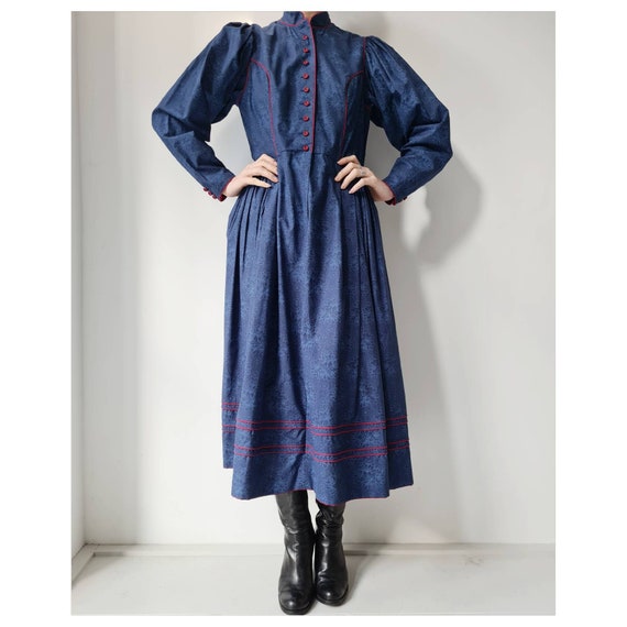 Isola trachten couture maxi dress prairie