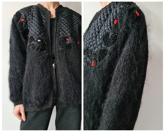 Quilted cardigan hotsell