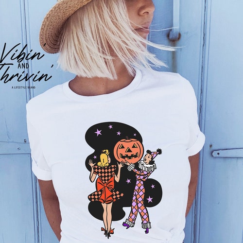 Retro Halloween Shirt Etsy