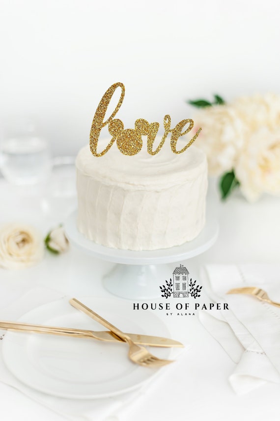 Mickey Love Cake Topper Disney Inspired Wedding Cake Topper Etsy