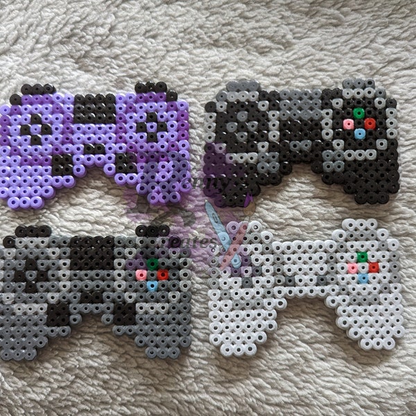 PlayStation-controller Hama/Perler Bead Pixel Art - Magneten beschikbaar