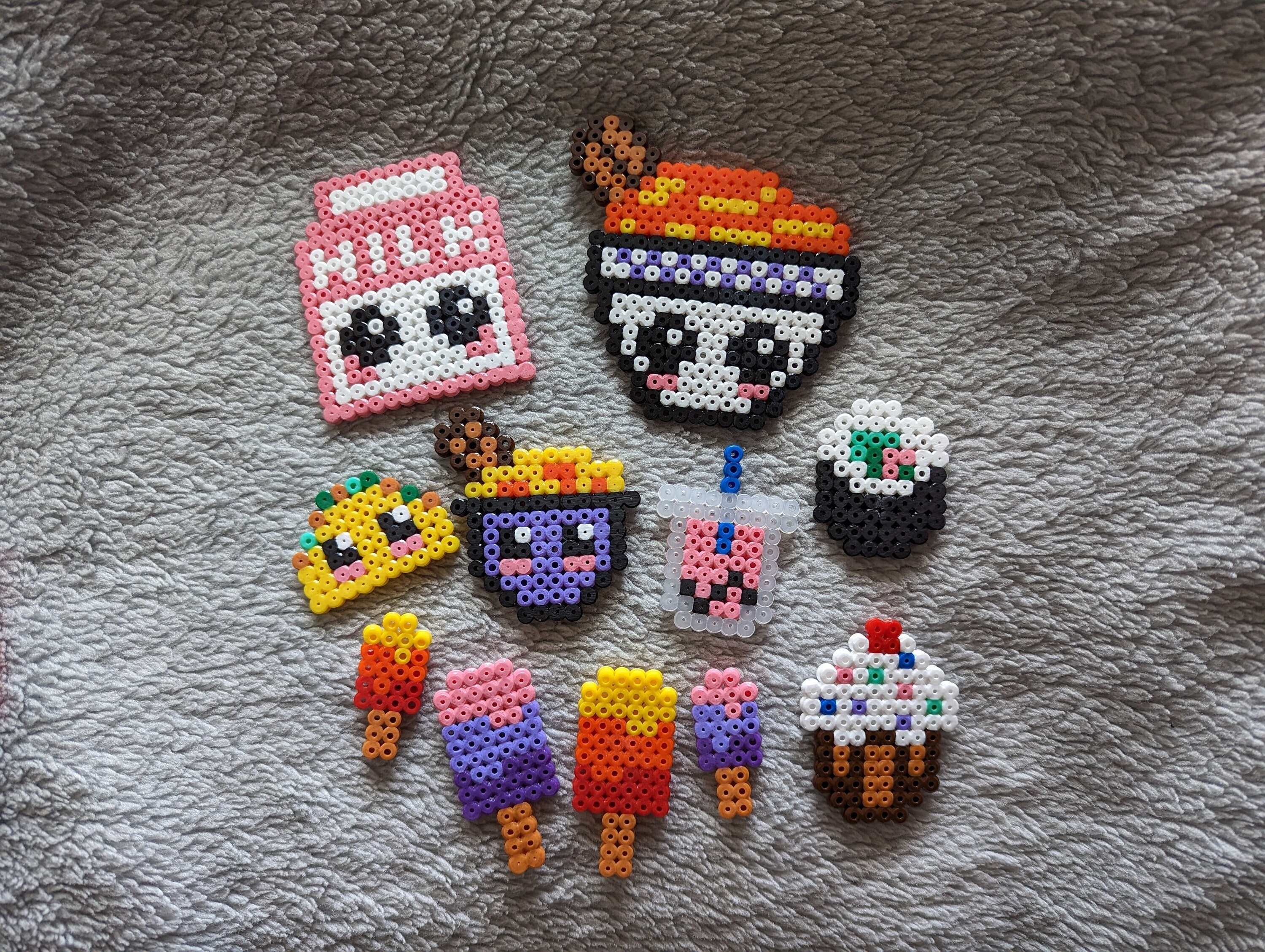 Roblox Noob Perler Charm Perler Bead Pattern, Bead Sprites