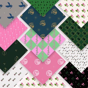 Wicked Seamless Patterns-repeating -digital Paper -movie Broadway ...