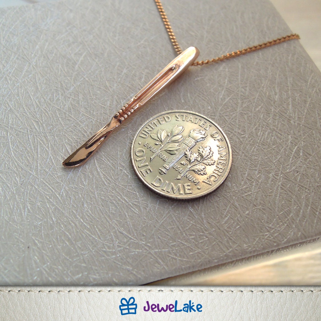 Surgery gift Doctor jewelry Surgeon scalpel Medical necklace Etsy