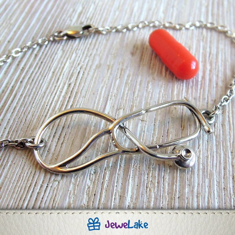 Nurse bracelet medical gift stethoscope bracelet gift for Etsy