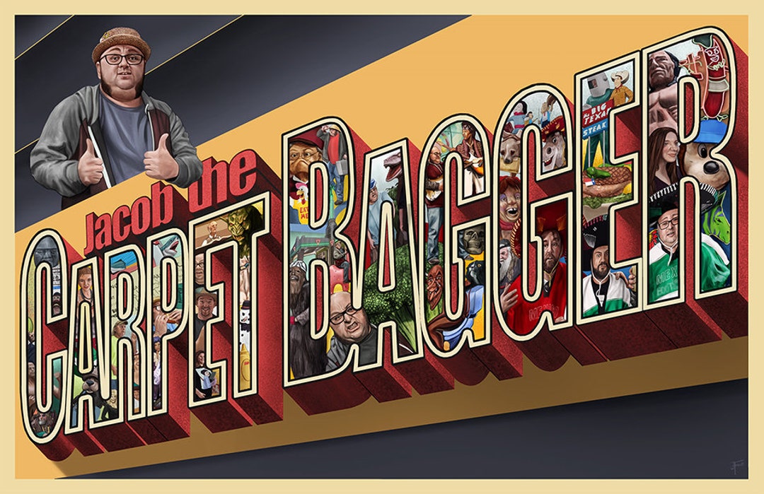 Adventures With Jacob the Carpetbagger Etsy