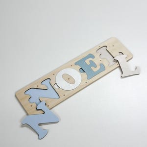 Wooden Name Puzzle with Your Child&#39;s Name